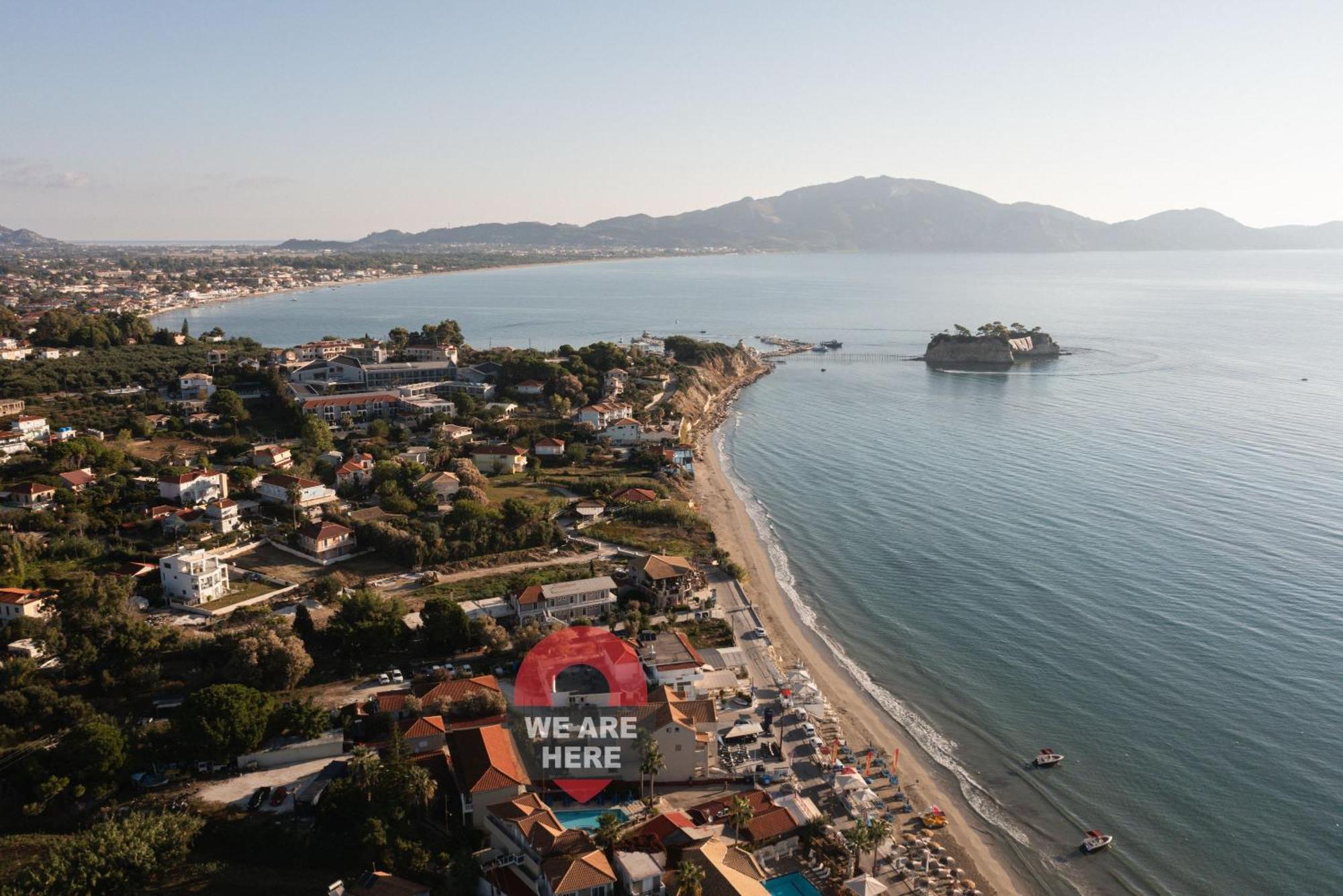 Manthos Beachfront Apartments Laganas Extérieur photo